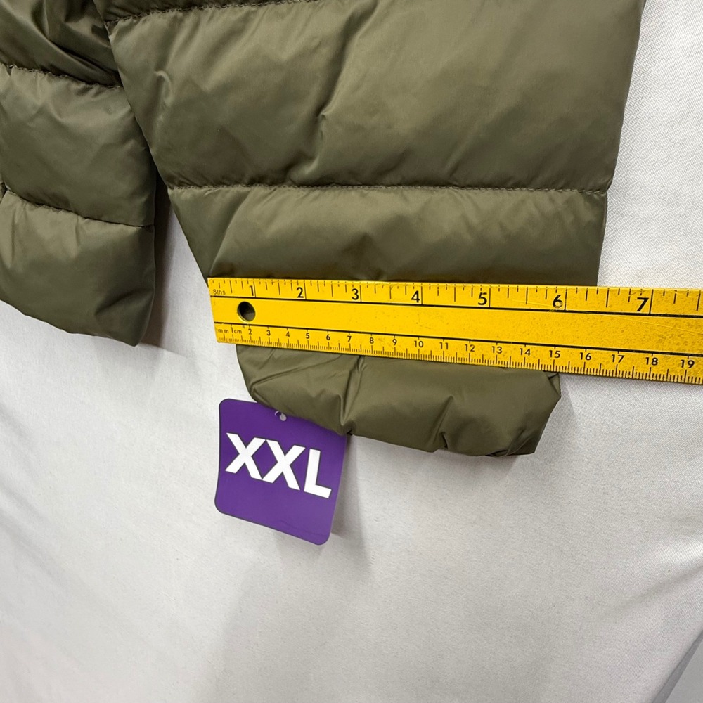 Eddie Bauer Womens Down 650 Packable Lightweight Jacket Green XXL - Picture 9 of 16